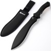 REAT Gardenging Machete Knife, 17" Heavy Duty Machete with Sheath,