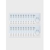 Hanskin Vital 40 Layering Ampoule Mask 21g 20 sheets (Aqua