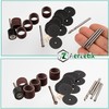 AERZETIX - C77471-30-Piece Sanding Set Wood Milling Drill Bit Holder