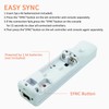 QUMOX Remote Controller Remote Control + Nunchuk for Nd Wii/WII