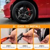 DREAMOTOR 4PCS LED Side Marker Lights Compatible with 2015-2023 Dodge