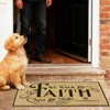 Christian Door Mat Welcome Rugs for Front Indoor Outdoor Entrance