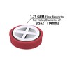 YOO.MEE 1.75 GPM Water Restrictor, Shower Flow Control Valve Suitable