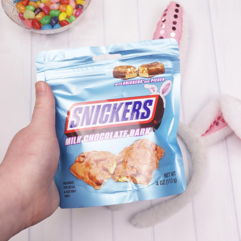Morris National Inc Limited Edition Snickers Chocolate Bark, Gourmet Easter