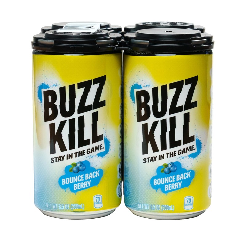 BuzzKill Post Celebration Recovery Drink, Bounce Back Berry, Feel Better