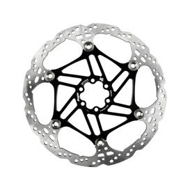 Hope V4 Vented Disc Rotor 6-Bolt 220mm (Float/Wave) - Blk