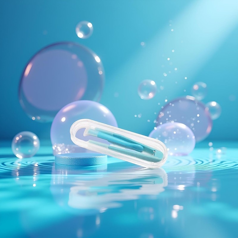 Contact Lens Cases, Contact Lens Applicator and Remover Tool with