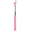 Pink Multipurpose Teacher Pointer Stick, Extendable Classroom Pointer And Finger