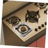 Operitacx 10Pcs Gas Stove Burner Liners Thickened Aluminum Foil Protectors