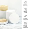 ZCCZ White Bathroom Accessories Set 6 Pieces - Toothbrush Holder,