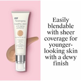 Neutrogena Healthy Skin Anti-Aging Perfector - with Retinol, Tinted Moisturizer with SPF 20 & Sheer Coverage that Smooths Skin Texture & Reduces the L