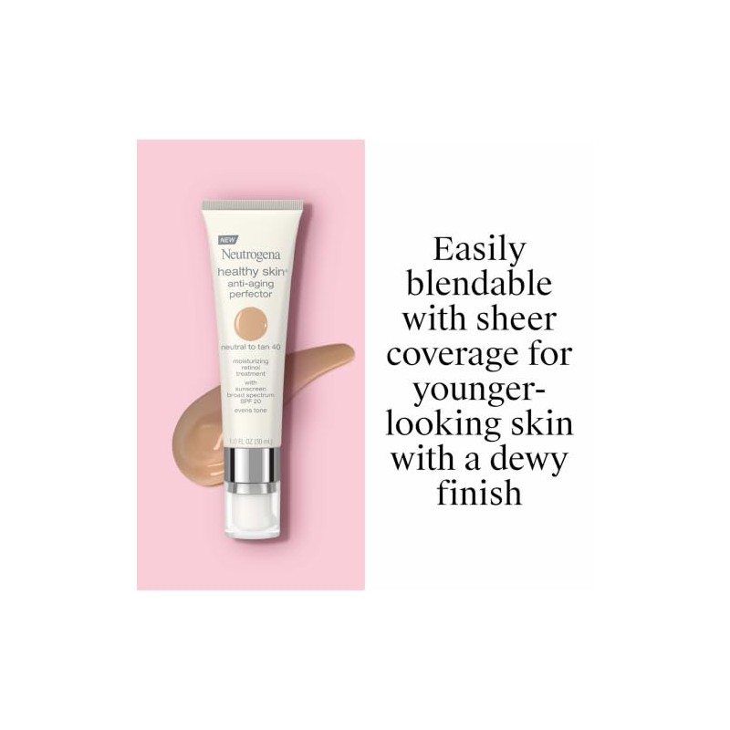 Neutrogena Healthy Skin Anti-Aging Perfector - with Retinol, Tinted Moisturizer