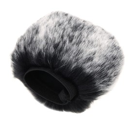 The Lord of the Tools Microphone Fur Cover Compatible with Zoom H4N Pro Portable Digital Recorder Fur Microphone Wind Protection Muff Microphone Wind Cover