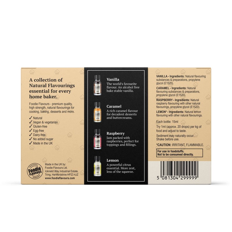 Foodie Flavours Baker's Collection - Gift Set - High Strength