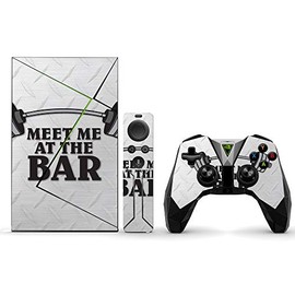 MightySkins Skin Compatible with NVIDIA Shield TV (2017) Pro - Meet Me at The Bar | Protective, Durable, and Unique Vinyl Decal wrap Cover | Easy to Apply, Remove, and Change Styles | Made in The USA