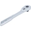 BGS 72085 Reversible Ratchet, Extra Flat, Fine-Toothed, Output, External Square