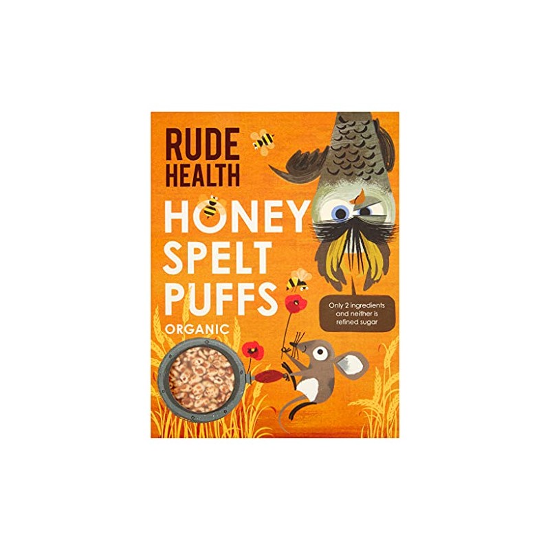 Rude Health Organic Honey Spelt Puffs, 175g