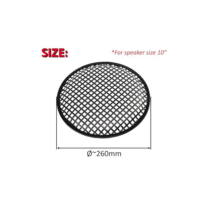 AERZETIX - C53602 - Set of 2 Mesh Mesh Protective