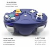 Game Cube Controller,NGC 2.4G Wireless Classic Controller for Wii Game