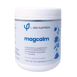 Magcalm-ela nutrition-bisglicinato de magnesio quelado  L-teanina                                                                                     