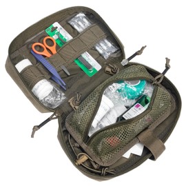 EXCELLENT ELITE SPANKER Tactical First Aid Pouch IFAK Rip Away Molle EMT Pouch Compact Admin Pouch Medical Utility Pouch for Tactical Vest,Backpack (Ranger Green)