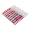 9pcs 0.1oz Women Girls Glitter Lip Gloss Set Moisturizing Lustrous