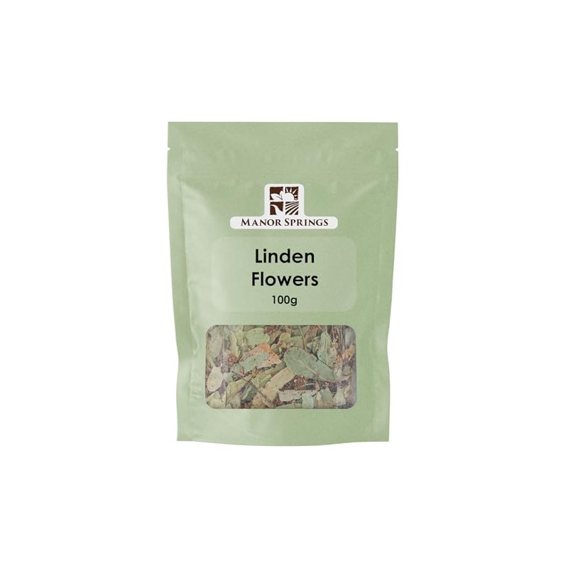 Linden Flowers (Whole) – Loose Leaf Herbal Tea – 100g