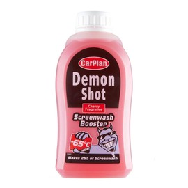 CarPlan Demon Shot Screenwash Booster, 500 ml, Creates 25 Litres of Screen Wash
