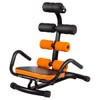 GYMAX Abdominal Twister Trainer, Incline Ab Rocket Exerciser Height Adjustable,