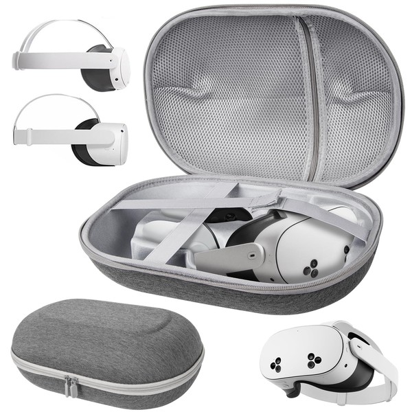 Olycism Carrying Bag Compatible with Meta Quest 3S Portable Travel