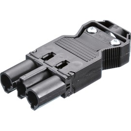 Bachmann Appliance plug GST18/3 - GST18 Black - wire connectors (Black