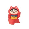 Deco Corporation Concombre ZCB-35257 Dancing Maneki Neko Red Lucky Lucky