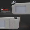 A-Premium Left & Right Sun Visor Compatible with Toyota Camry