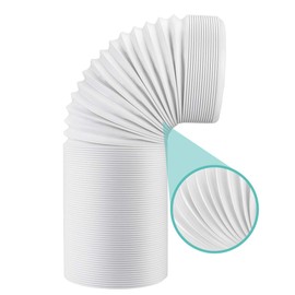 Exhaust Hose for Portable Air Conditioner, Exhaust Vent with 5.9 Inch Diameter, Counter Clockwise Thread & Length up to 59 Inches by AGPTEK