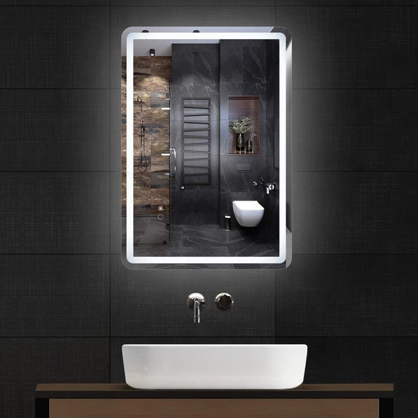 Simple Deluxe 36 x 28 Inch Large Wall Anti-Fog Dimmable