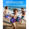 Bluetooth Speaker 80W(Peak)Loud with Bass, 20H Playtime, IPX7 Waterproof, RGB