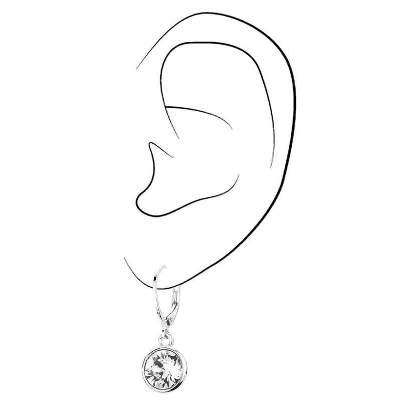 Traveller Hook Earrings Crystal, Other, Crystal