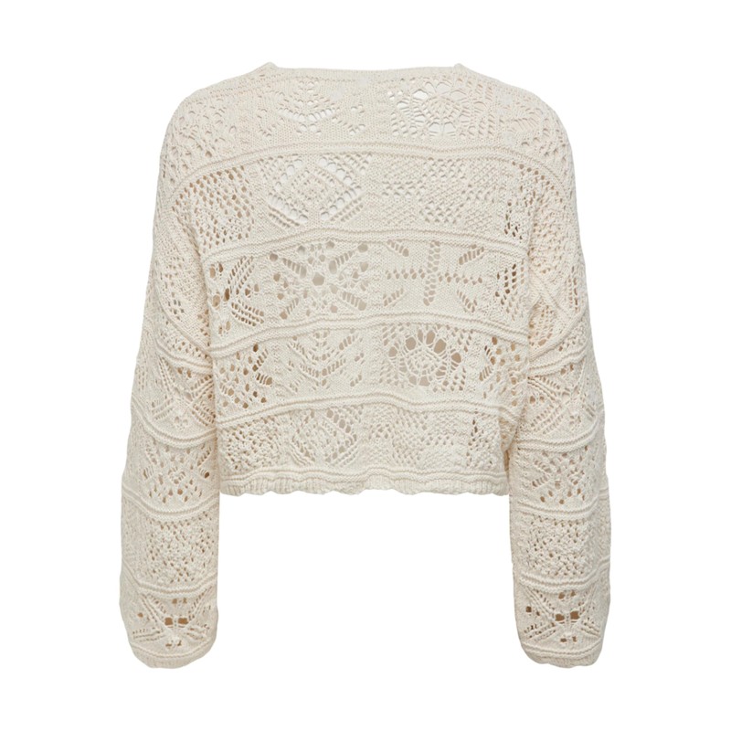 ONLY Women's Cardigan, Cloud dancer