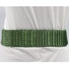 Glamexx24 Women's Elastic Waist Belt 6 cm Wide Waist Belt