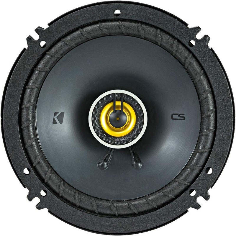 KICKER 46CSC654 CS-Series CSC65 6.5-Inch (160mm) Coaxial Speakers, 4-Ohm (Pair)