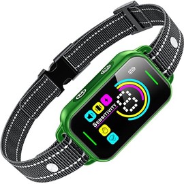 DINJOO Bark Collar, Dog Bark Collar for Large Medium Small Dogs Multi-Colored 33