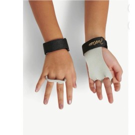 Justice Girls Gymnastics Dance Gym Hand Grips Pair Beginners Size L (3 1/2-4)