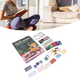Book Lovers Advent Calendar Unique Countdown with 25 Bags Literary Home Decoration Gifts