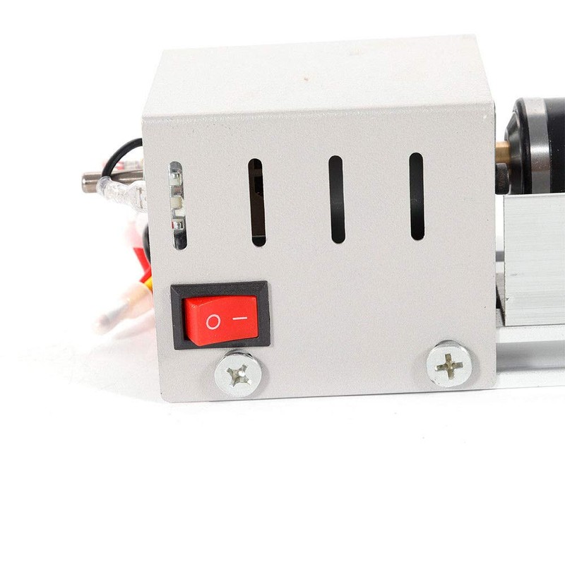 BACHIN Mini Lathe Wood Lathe Machine Diy Machining for Table