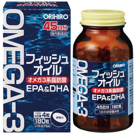 Orihiro Fish Oil (EPA/DHA) 180 Tablets [EPA/DHA]