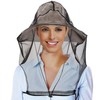 CozyCabin 3 Pcs Mesh Mosquito Head Net, Fully Covered Face