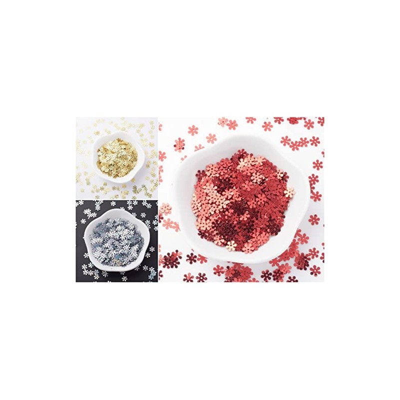 Angel Malone 10g of Quality Flower Disk Sequins Confetti -