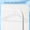 120 Pcs 16" Wire Hangers Bulk Metal Wire Hangers for