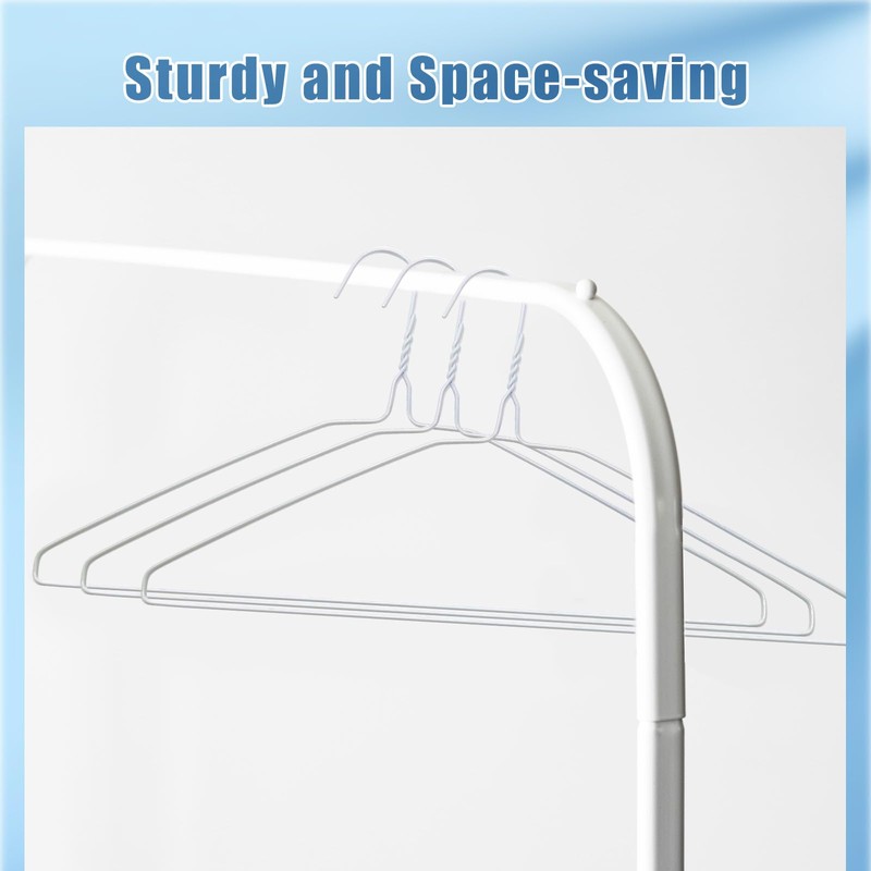 120 Pcs 16" Wire Hangers Bulk Metal Wire Hangers for