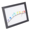 Sea Glass Rainbow Birds Wall Decor Seaglass Colourful Bird Art